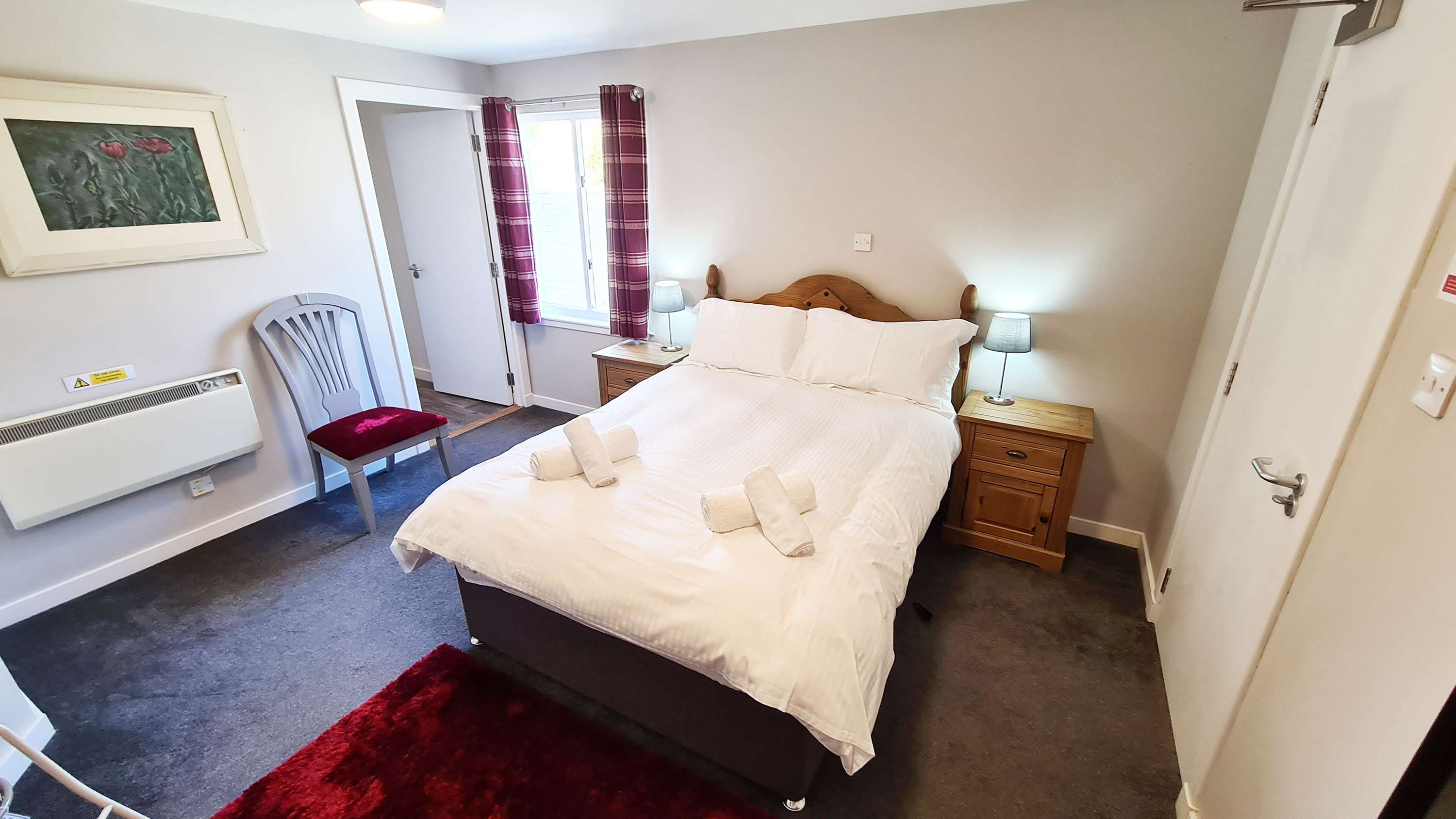 Superior Double room accommodation in Portree at Rooms on the High Street