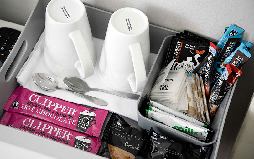 Tea/Coffee making facilities at Rooms on the High Street