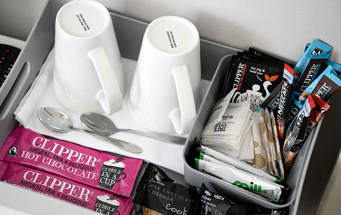 Tea/Coffee making facilities at Rooms on the High Street