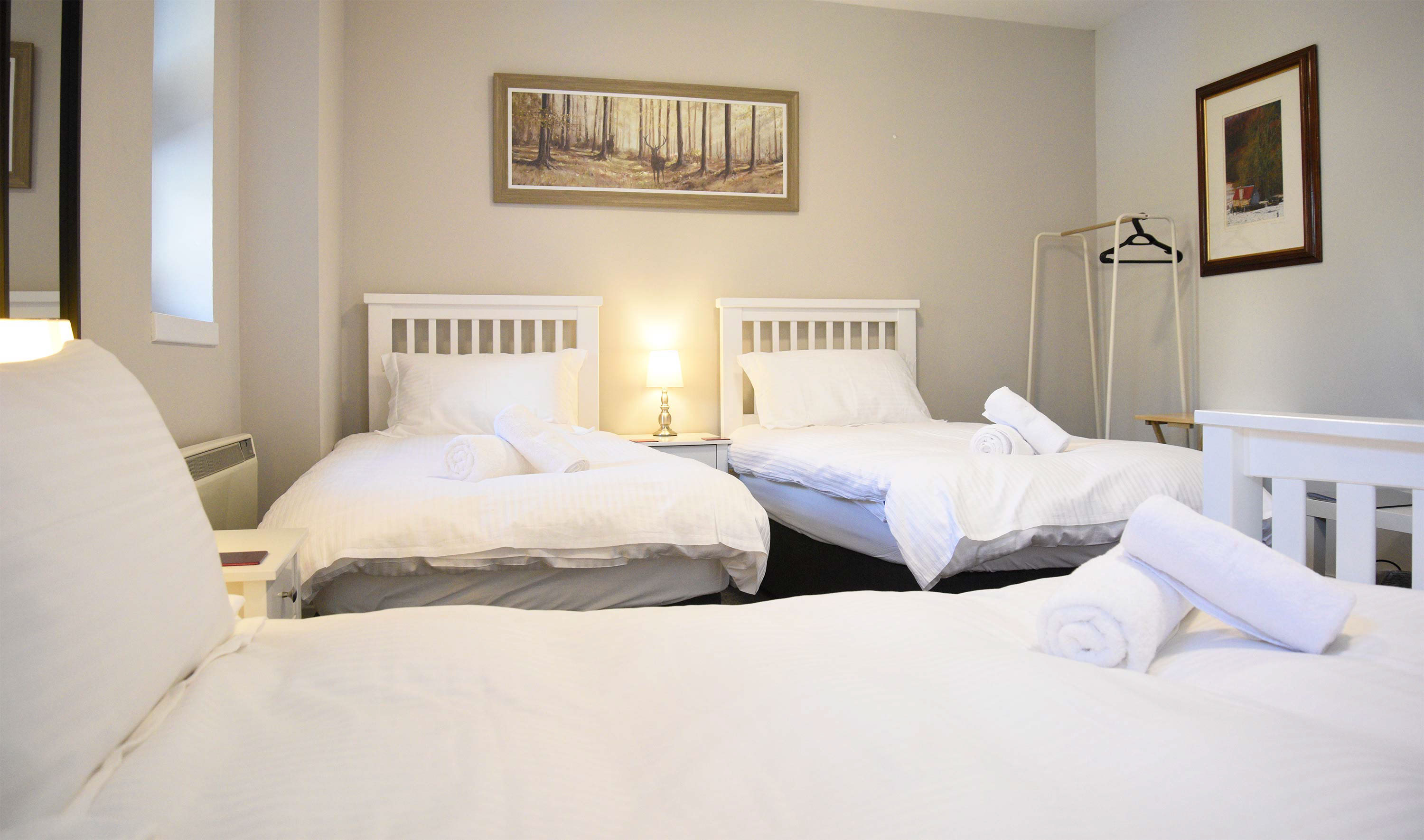 Rooms on the High Street offer great value family room accommodation