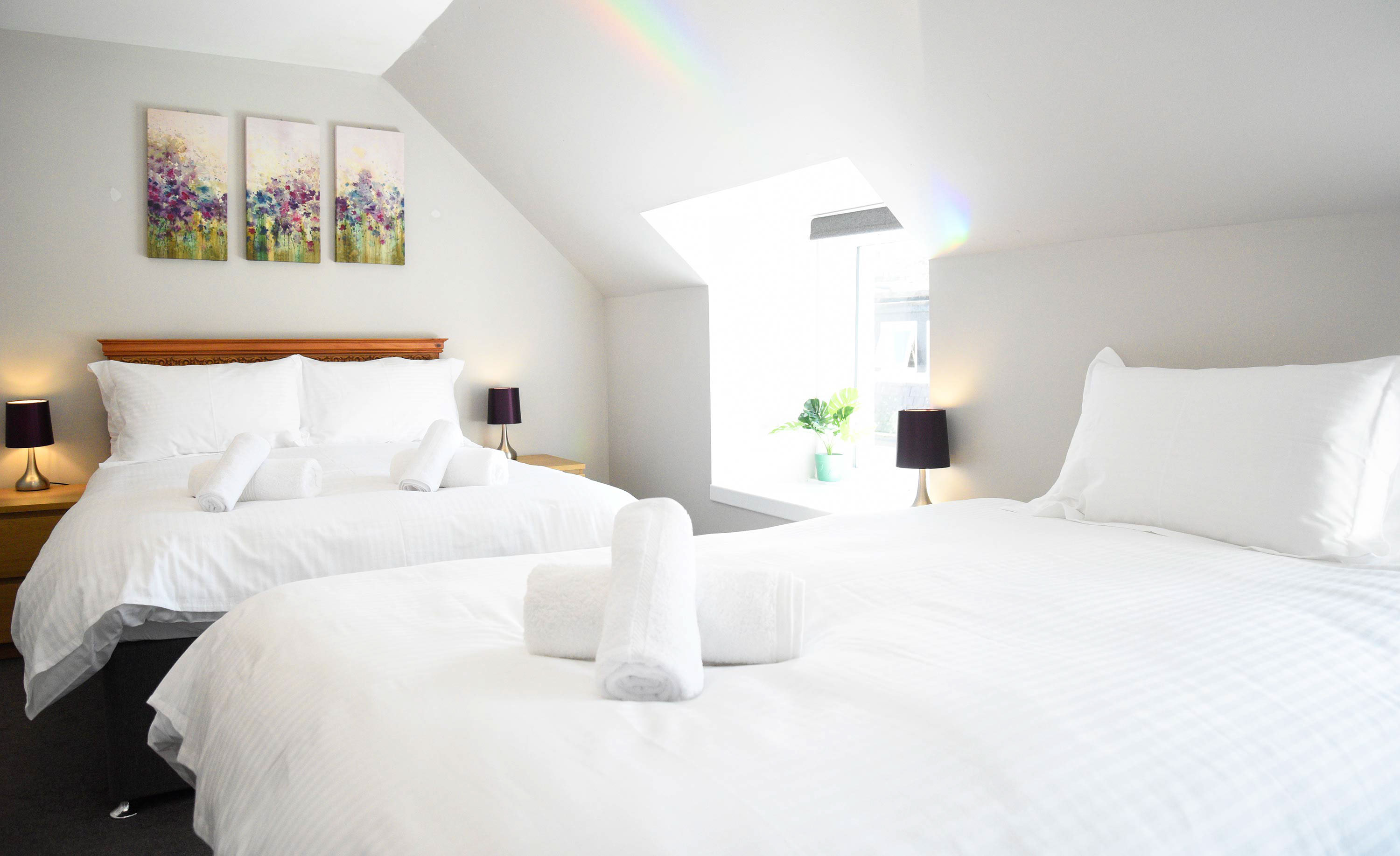 Family room accommodation in Portree at Rooms on the High Street