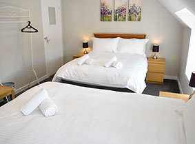 Family room accommodation in Portree at Rooms on the High Street
