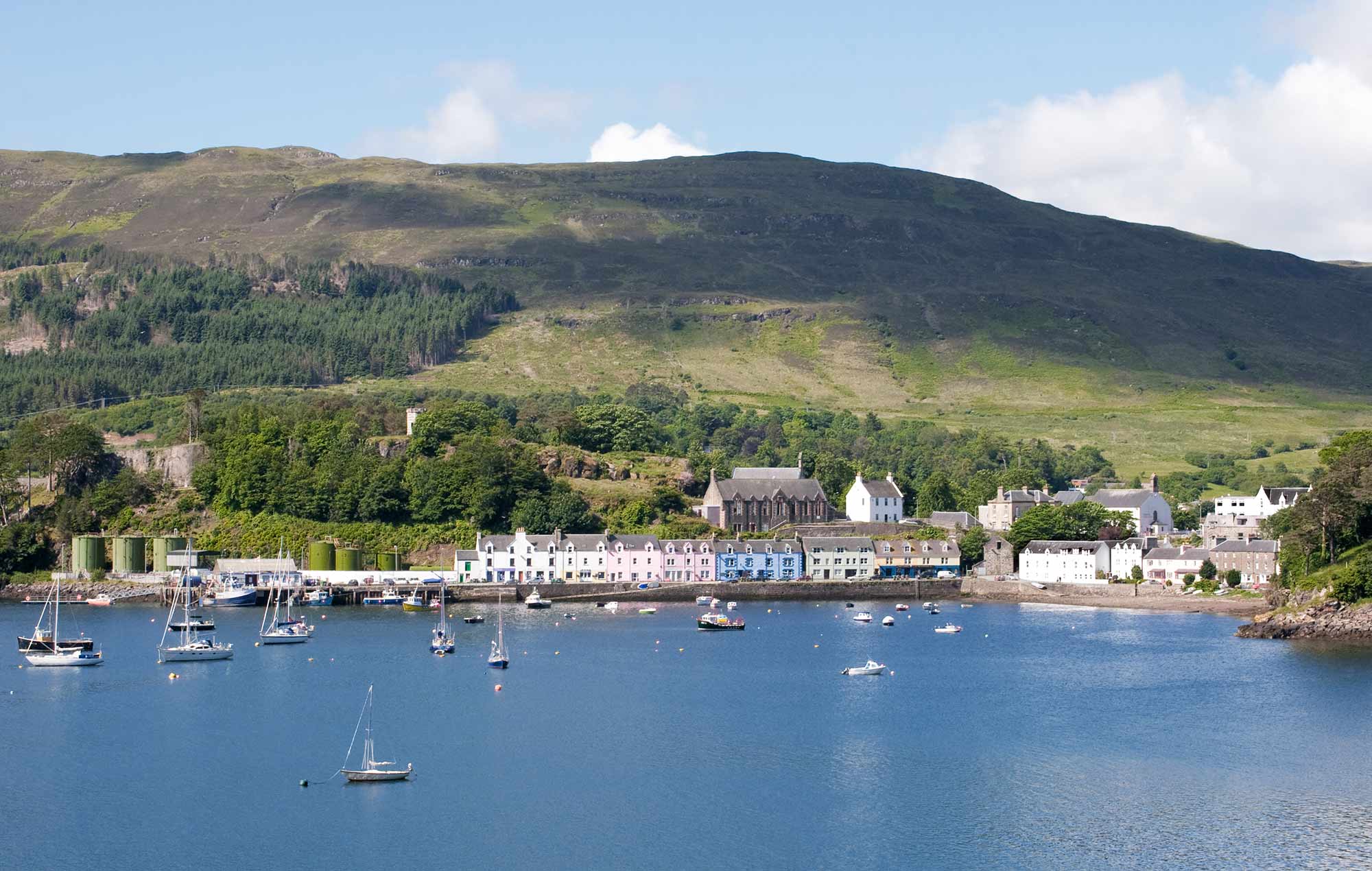 Rooms on the High Street is located in Portree on the Isle of Skye